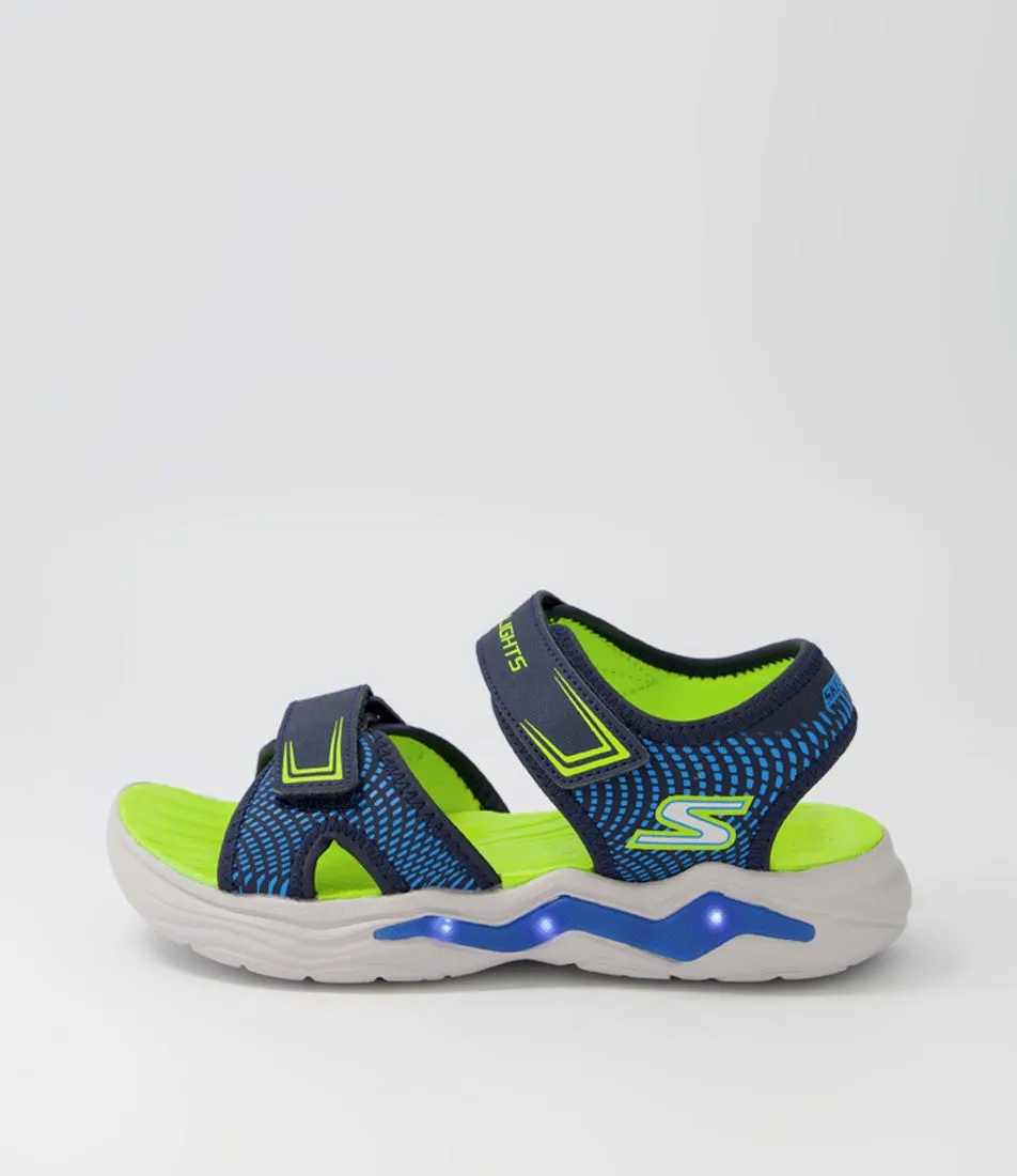 SKECHERS Erupters4 Sandal Jr Navy Blue Sandals