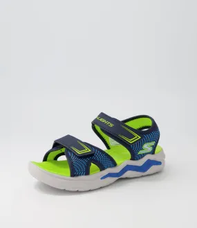 SKECHERS Erupters4 Sandal Jr Navy Blue Sandals