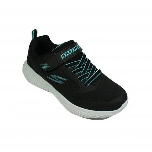 Skechers GO RUN 400 V2 - Venice Morning | Black/Blue | Childrens Trainers