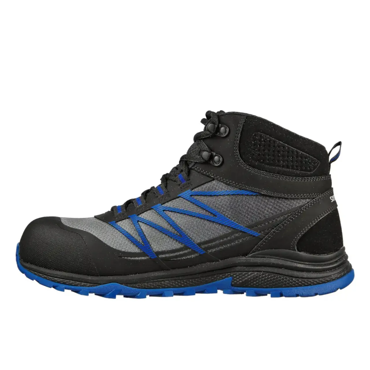 Skechers Work: Puxal - Firmle ESD Comp Toe 200047EC BKBL Black & Blue Safety Boot