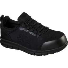 Skechers Mens Synergy Omat Lace Up Safety Trainers