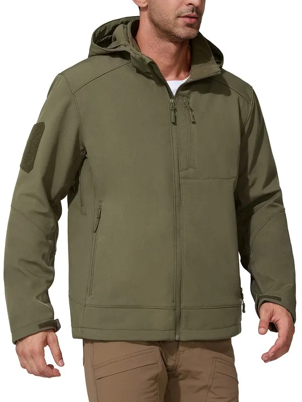 SNOWEAGLE Men's Lightweight Waterproof Softshell Winter Jacket