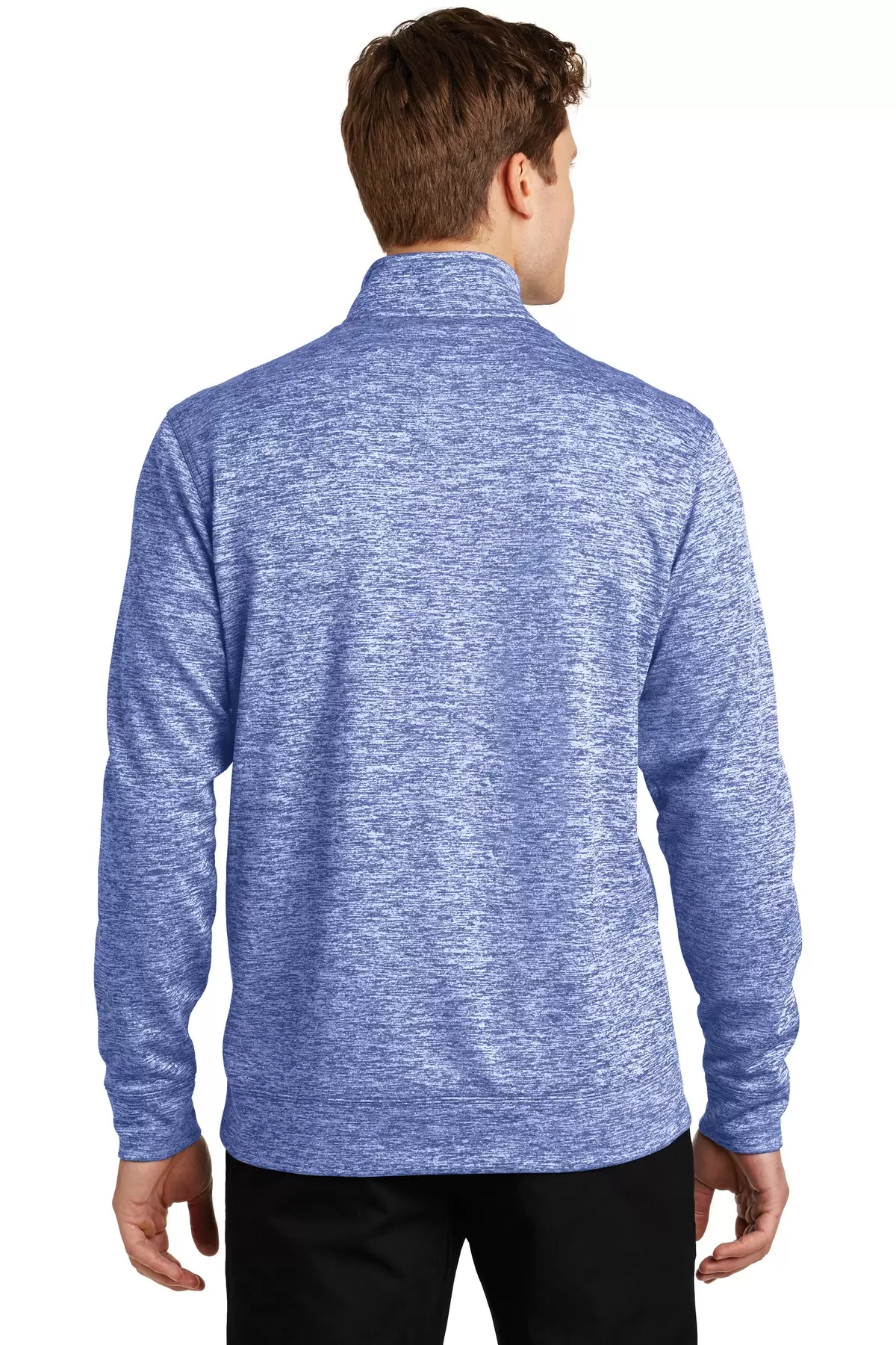 Sport Tek ST226 Sport-Tek PosiCharge Electric Heather Fleece 1/4-Zip Pullover SKU: ST226