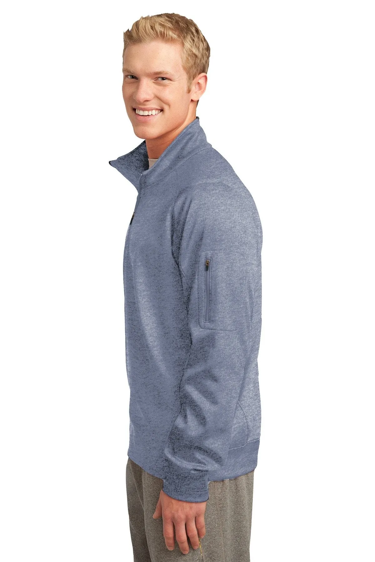 Sport-Tek Tech Fleece 1/4-Zip Pullover F247 Grey Heather