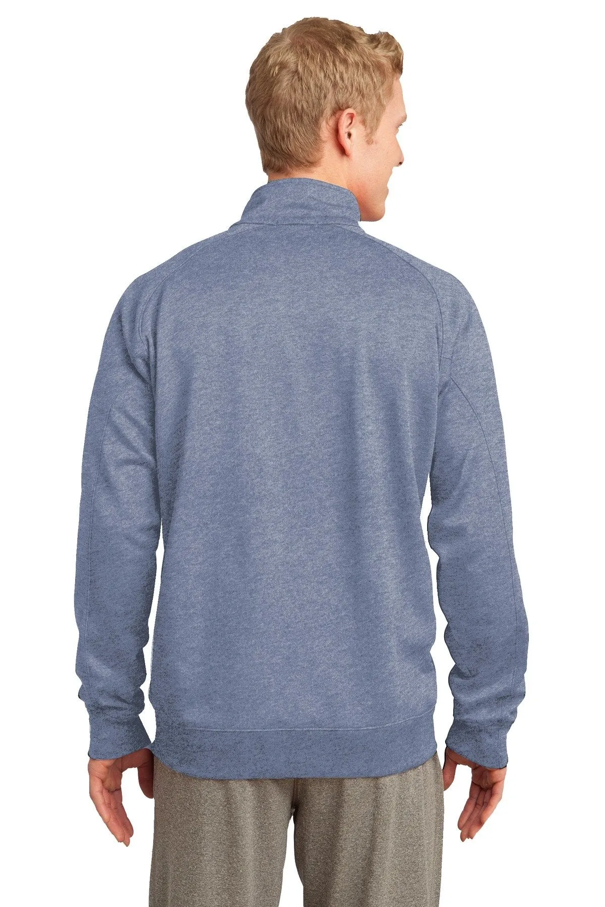 Sport-Tek Tech Fleece 1/4-Zip Pullover F247 Grey Heather