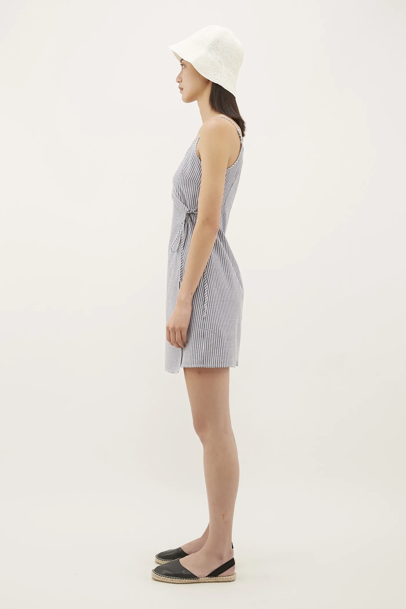 Tara Wrap Mini Dress 