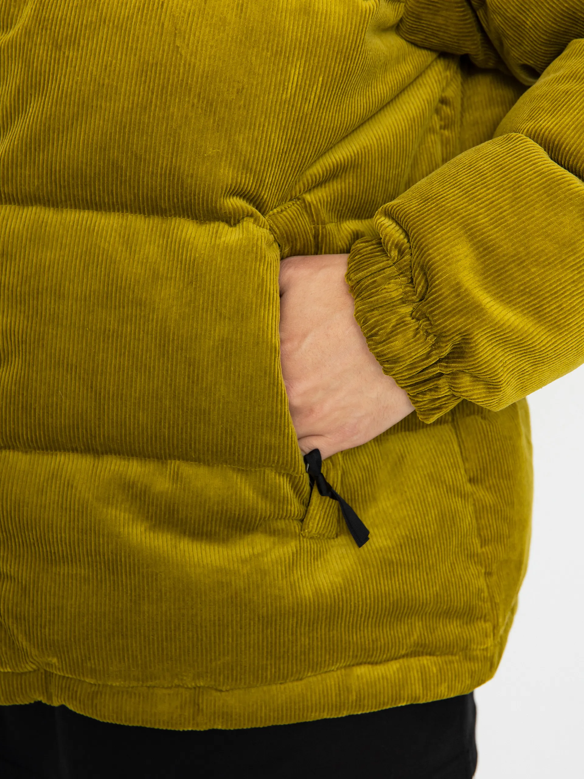 The North Face 92 Reversible Nuptse Jacket (sulphur moss/coal brown)