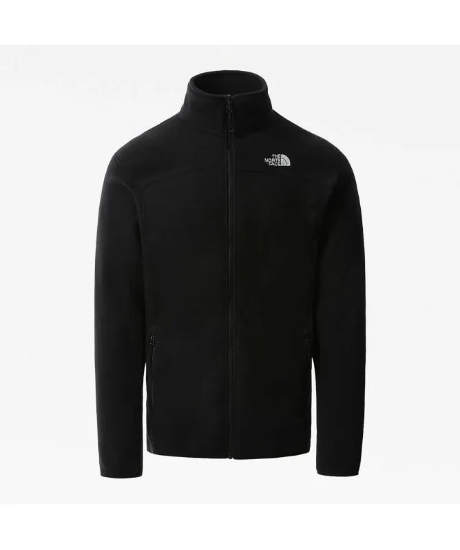 The North Face Men's 100 Glacier Full-Zip Fleece | Black