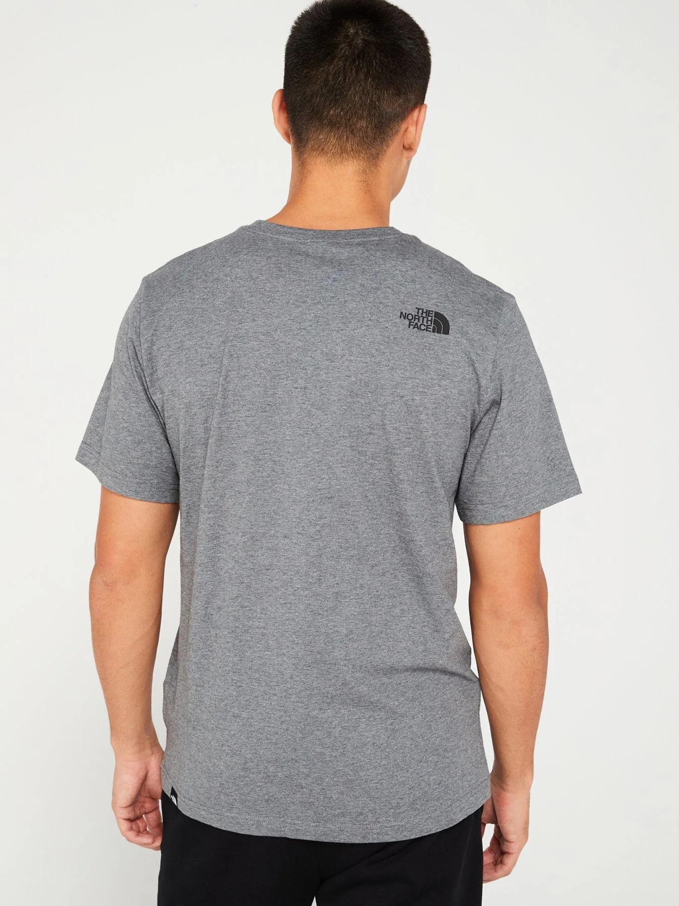 THE NORTH FACE Mens Short Sleeve Easy Tee - Grey