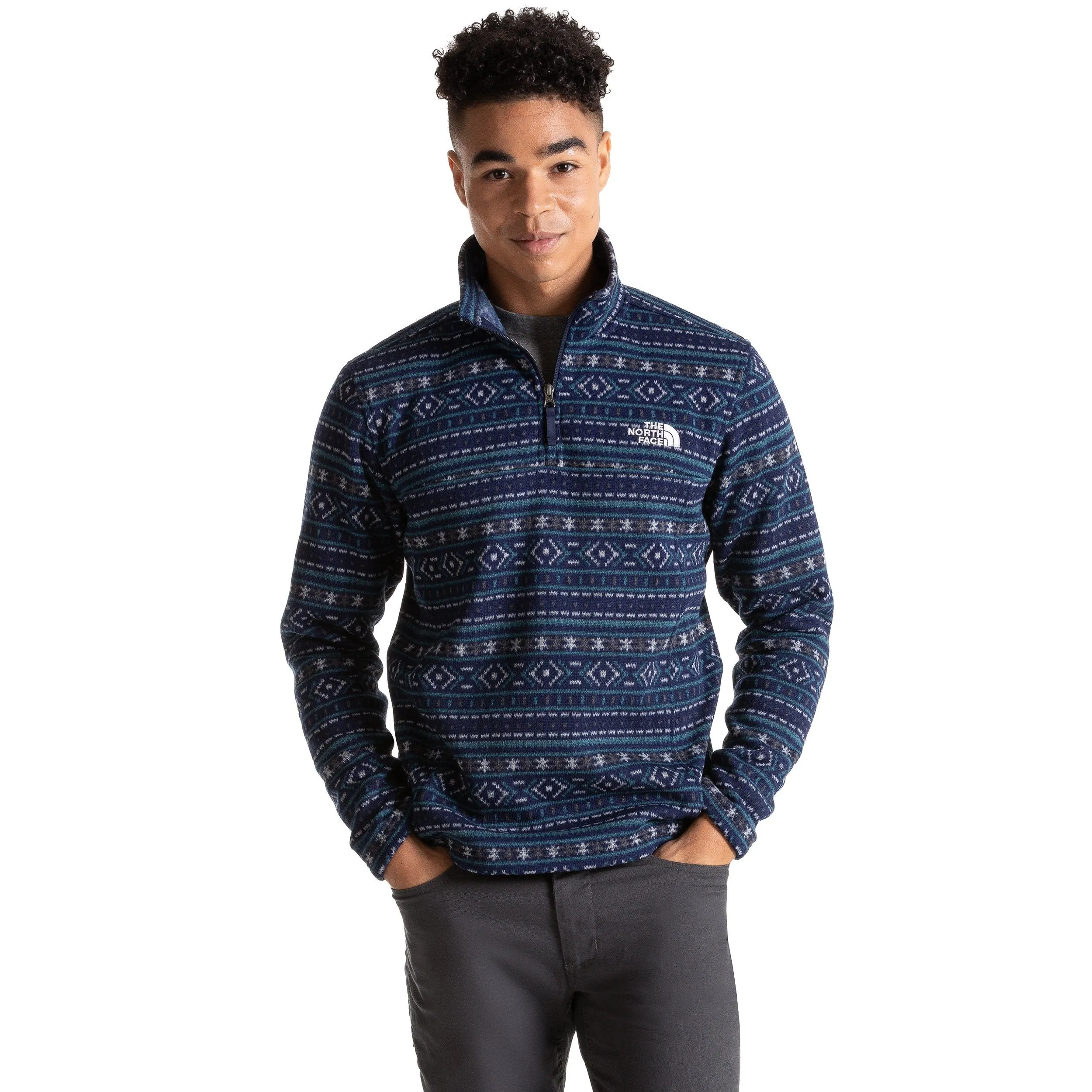 The North Face Men's Tsillan Quarter Zip Sweatshirt