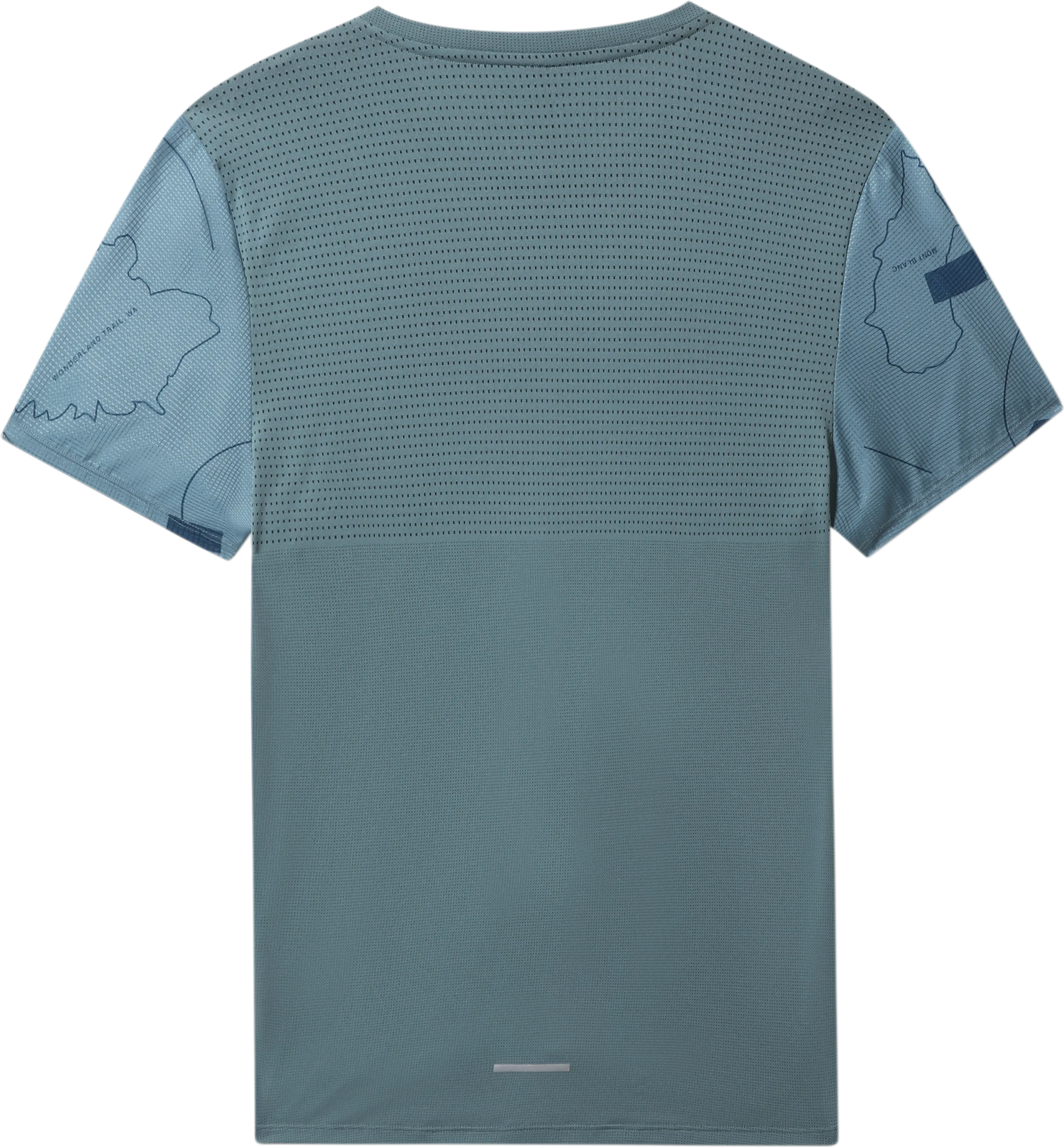 The North Face Men's Printed Sunriser Short Sleeve Shirt Goblin Blue Trail Marker Print | Buy The North Face Men's Pri