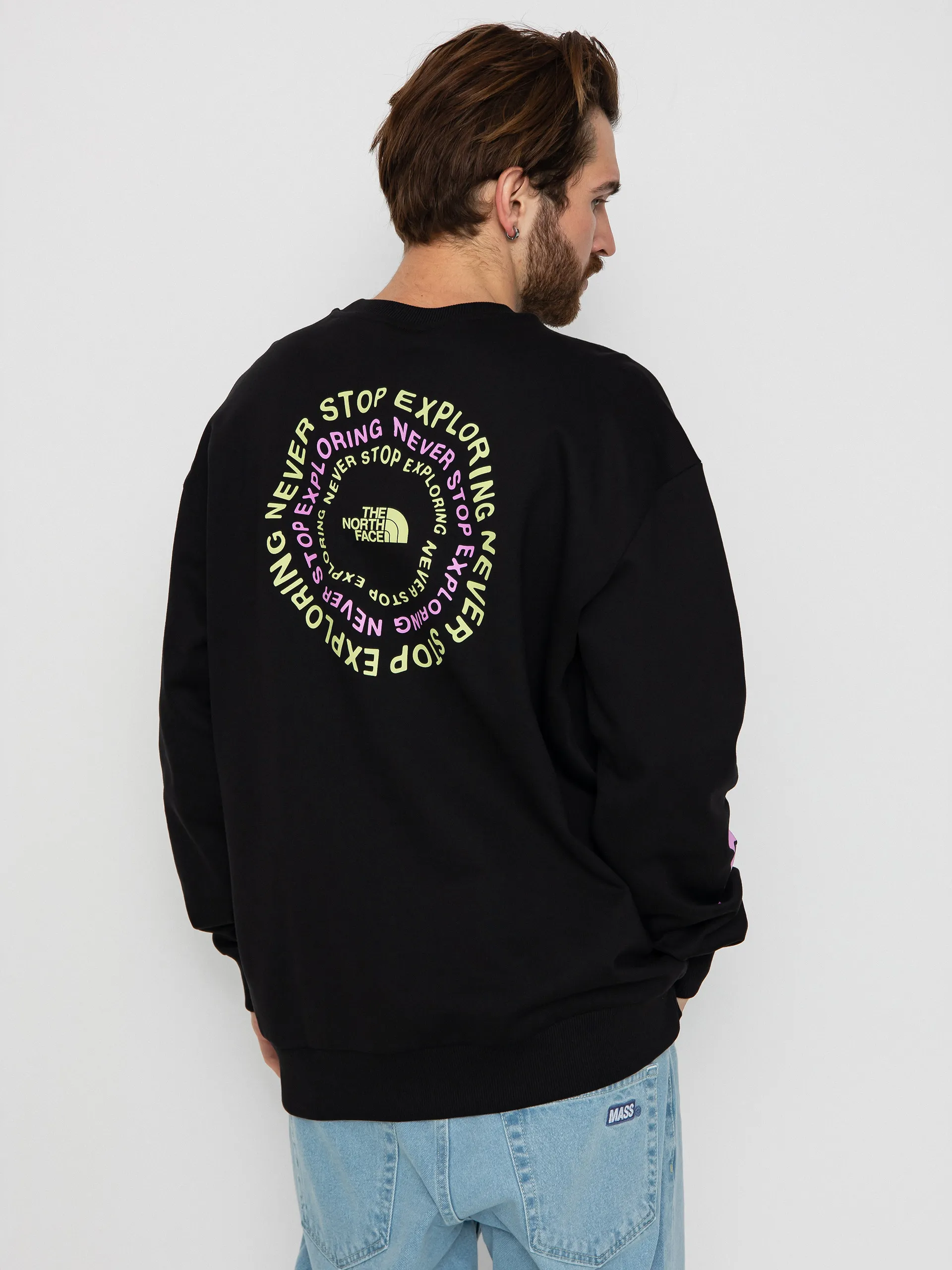 The North Face Nse Graphic Crew Sweatshirt (tnf black)