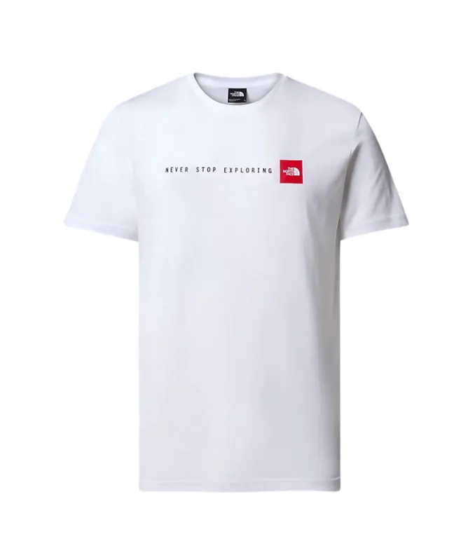 The North face Nse Print T-Shirt | White NF0A87NSFN4 at kular fashion