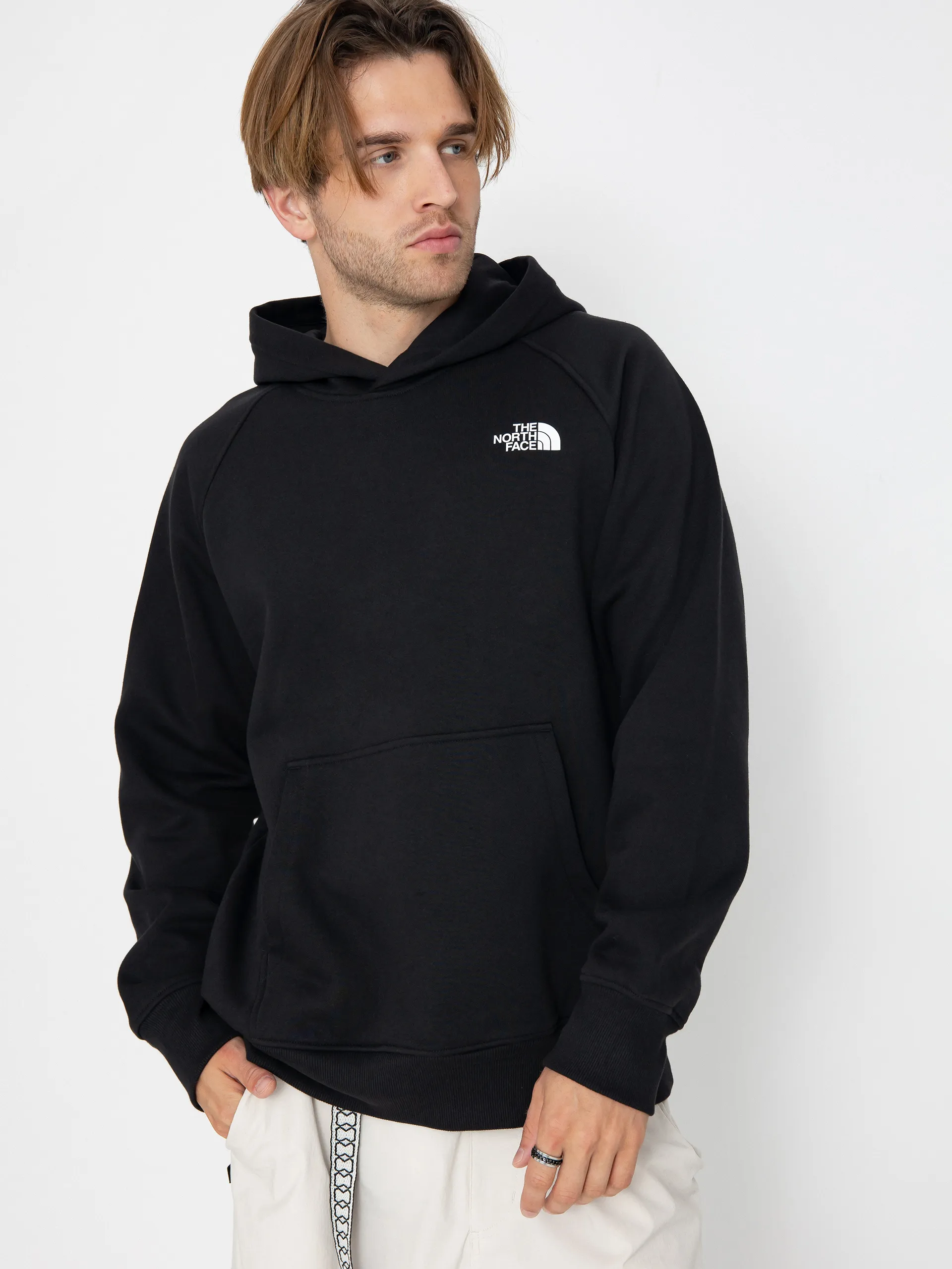 The North Face Raglan Box Nse HD Hoodie (tnf black/tnf white)