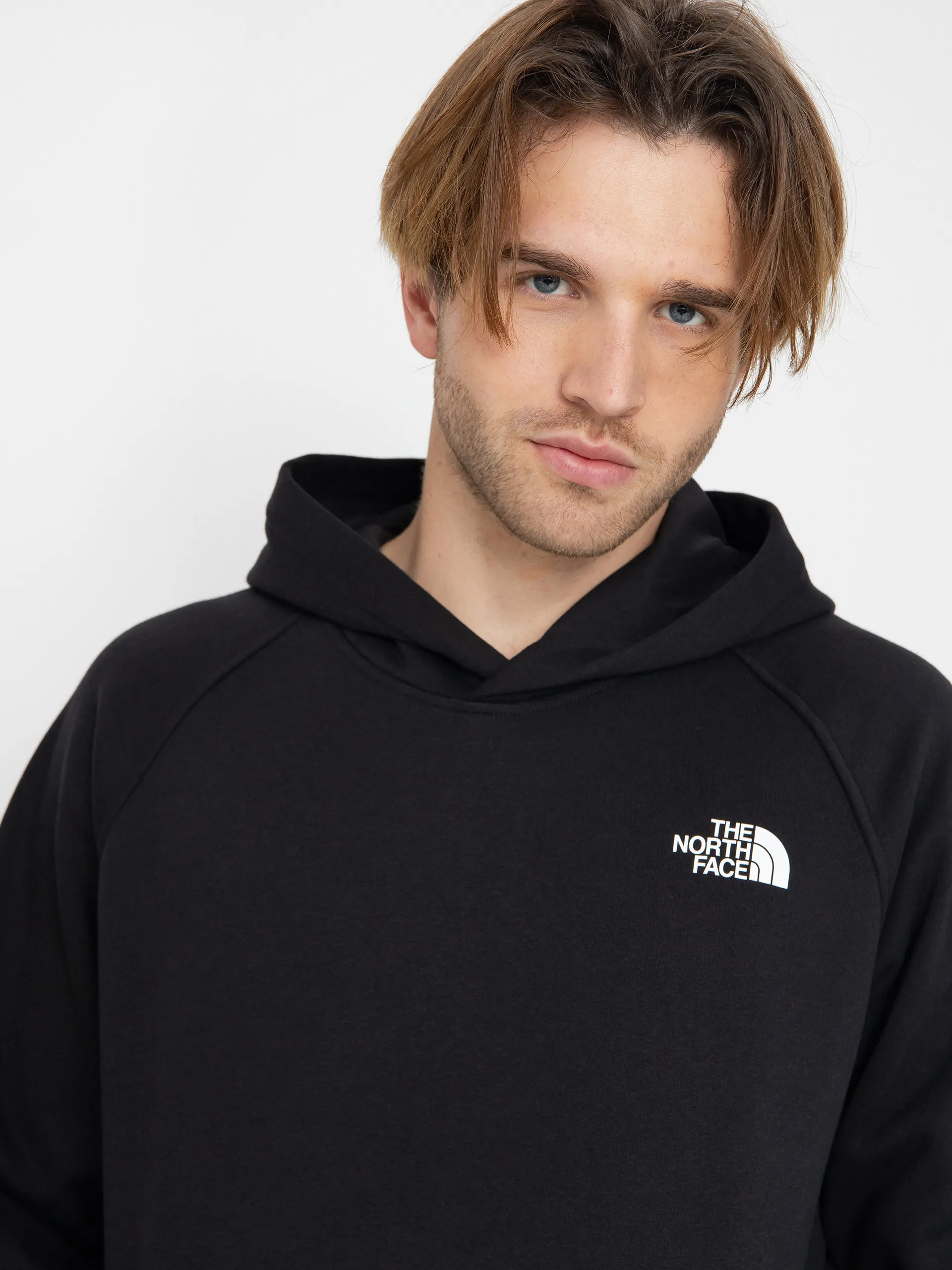 The North Face Raglan Box Nse HD Hoodie (tnf black/tnf white)