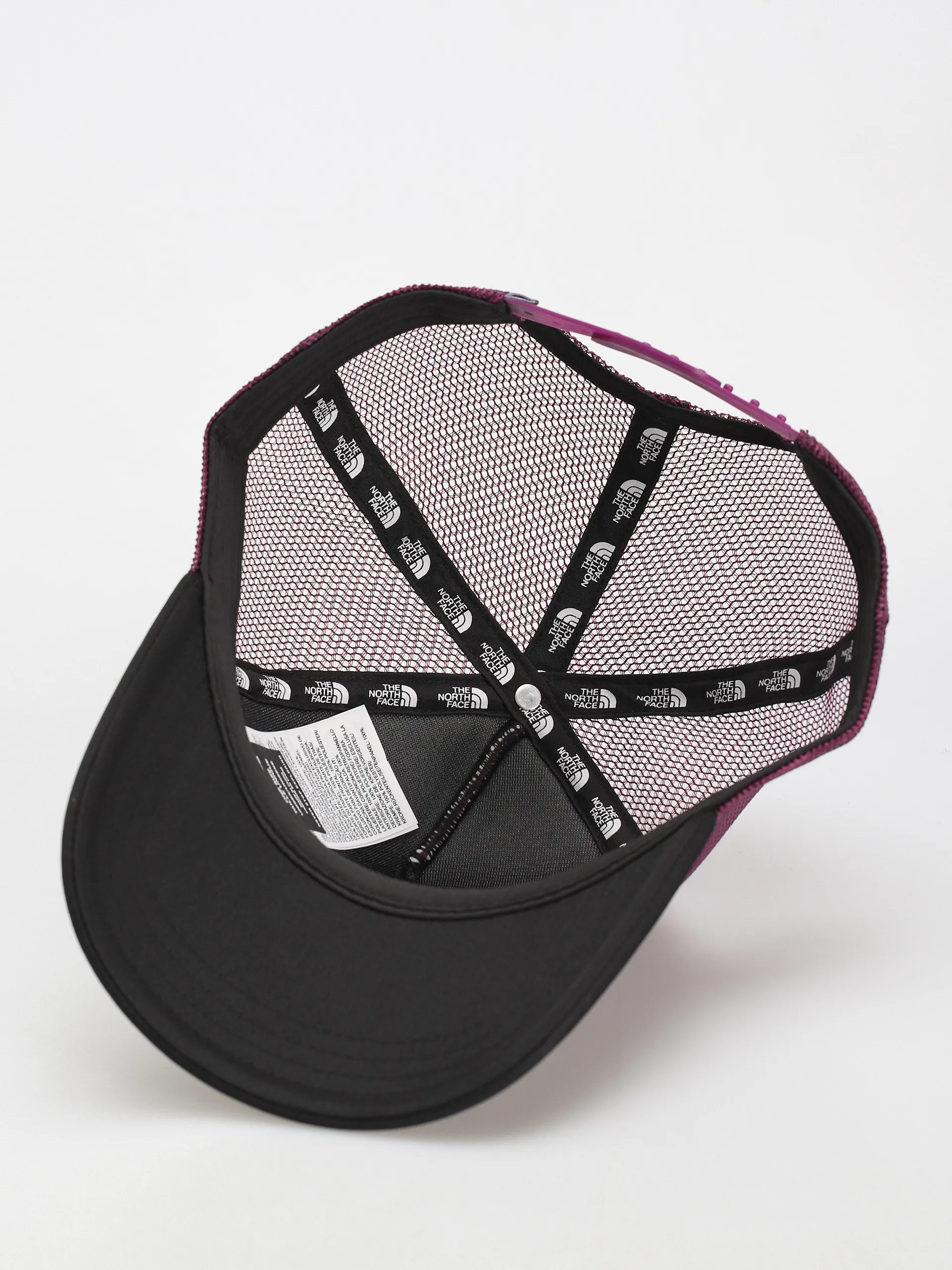 The North Face Tnf Logo Trucker Cap (black currant purple)