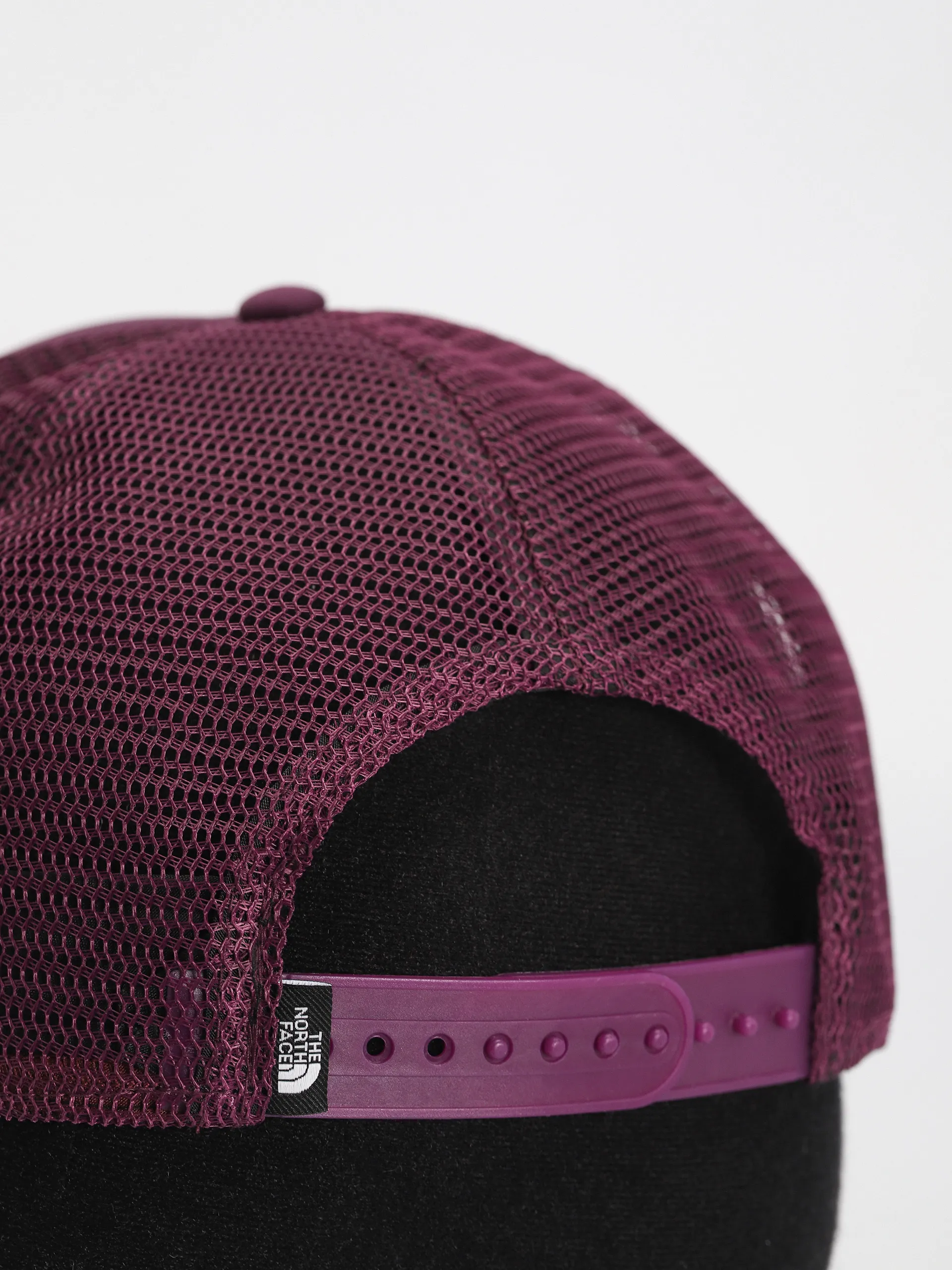 The North Face Tnf Logo Trucker Cap (black currant purple)