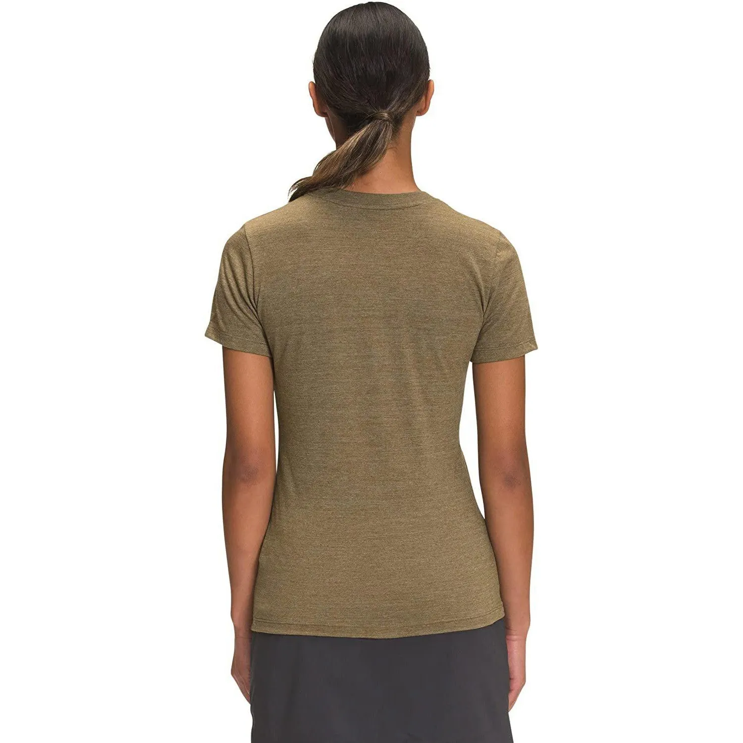 The North Face Women's S/S Logo Marks Tri-Blend Tee