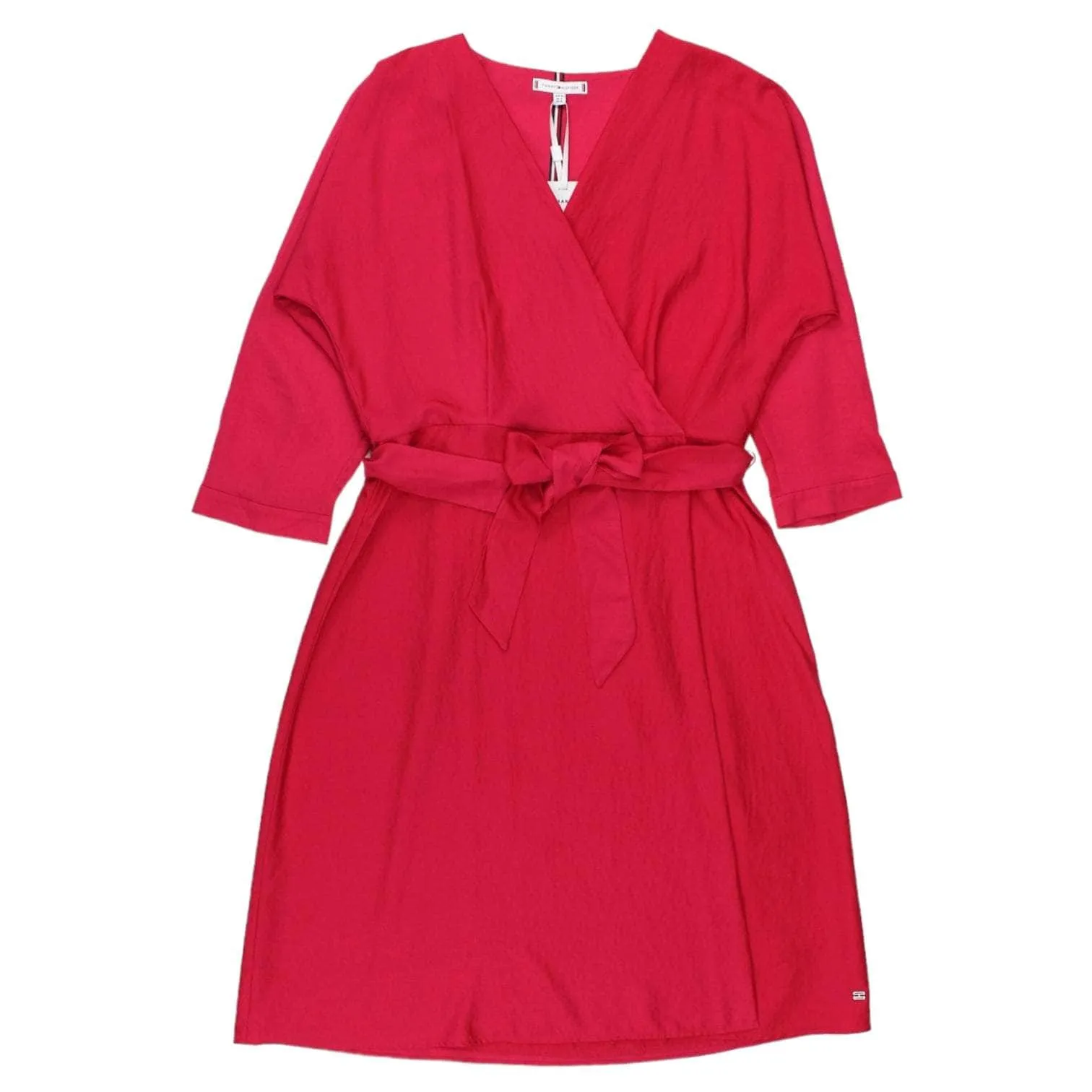 Tommy Hilfiger Cerise Wrap Dress