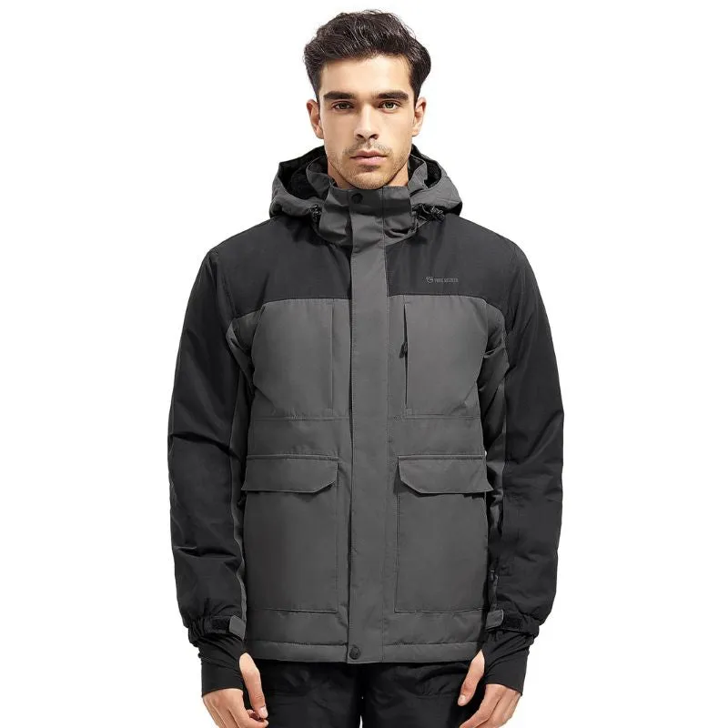 TRACK Men's Warm Waterproof Snow Ski Jacket