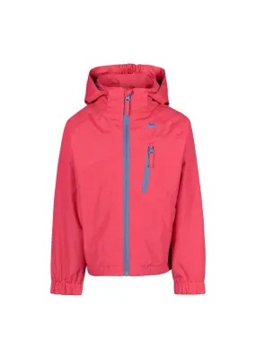 Trespass Girls Pink Flexie TP50 Waterproof Jacket (2-12yrs)