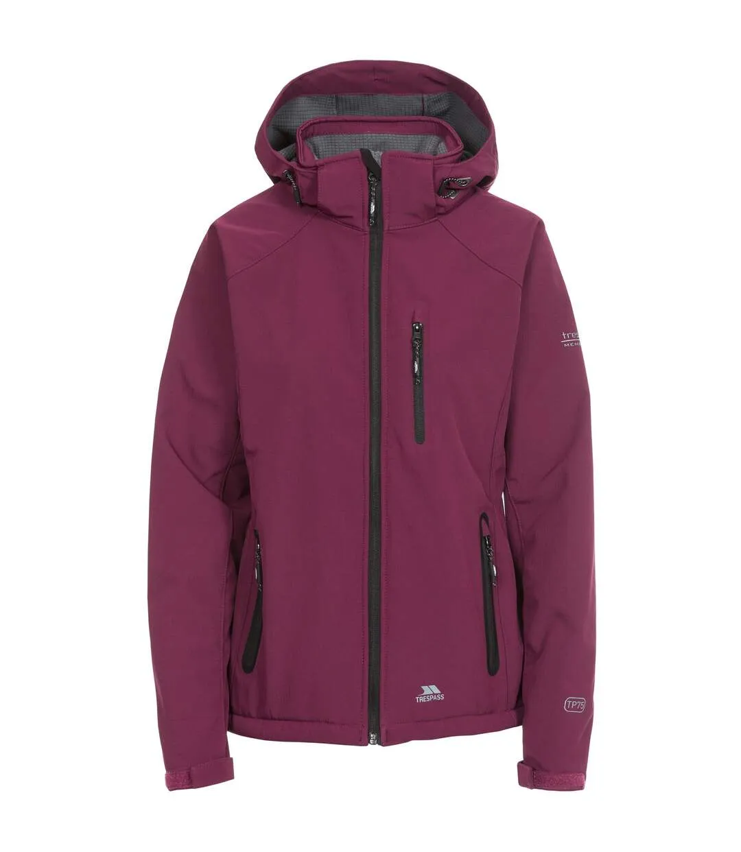 Trespass Womens/Ladies Bela II Waterproof Softshell Jacket (Grape Wine) - UTTP3440