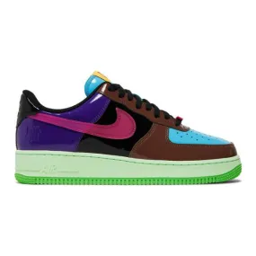 Undefeated x nike air force 1 low (pink prime/ fauna brown/ purple/ prime green/ multi-color) men us