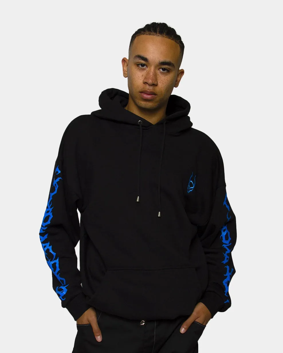 UNDERWORLD OVERSIZE HOODIE UNISEX BLACK