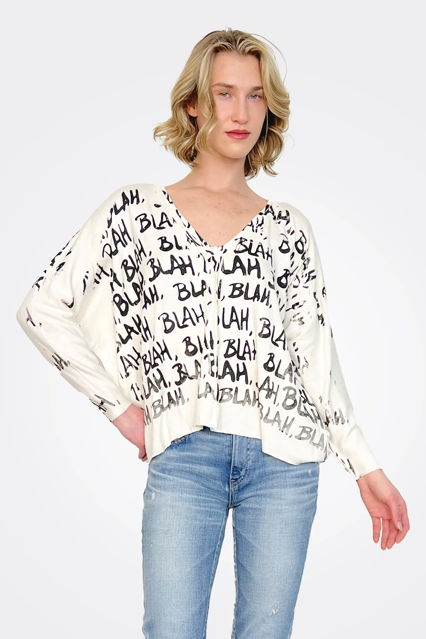 Vanya Blah Pullover - Ivory