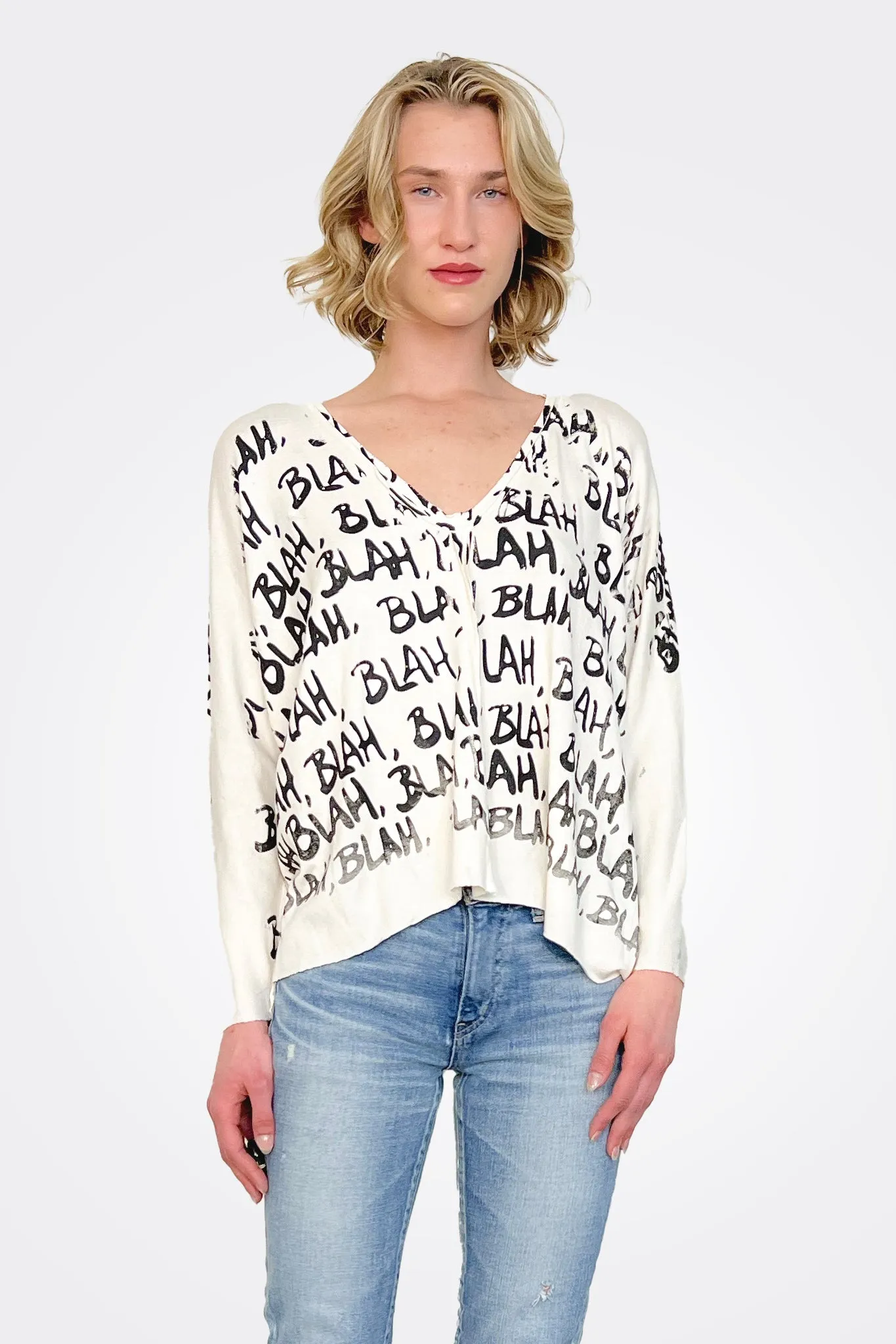 Vanya Blah Pullover - Ivory