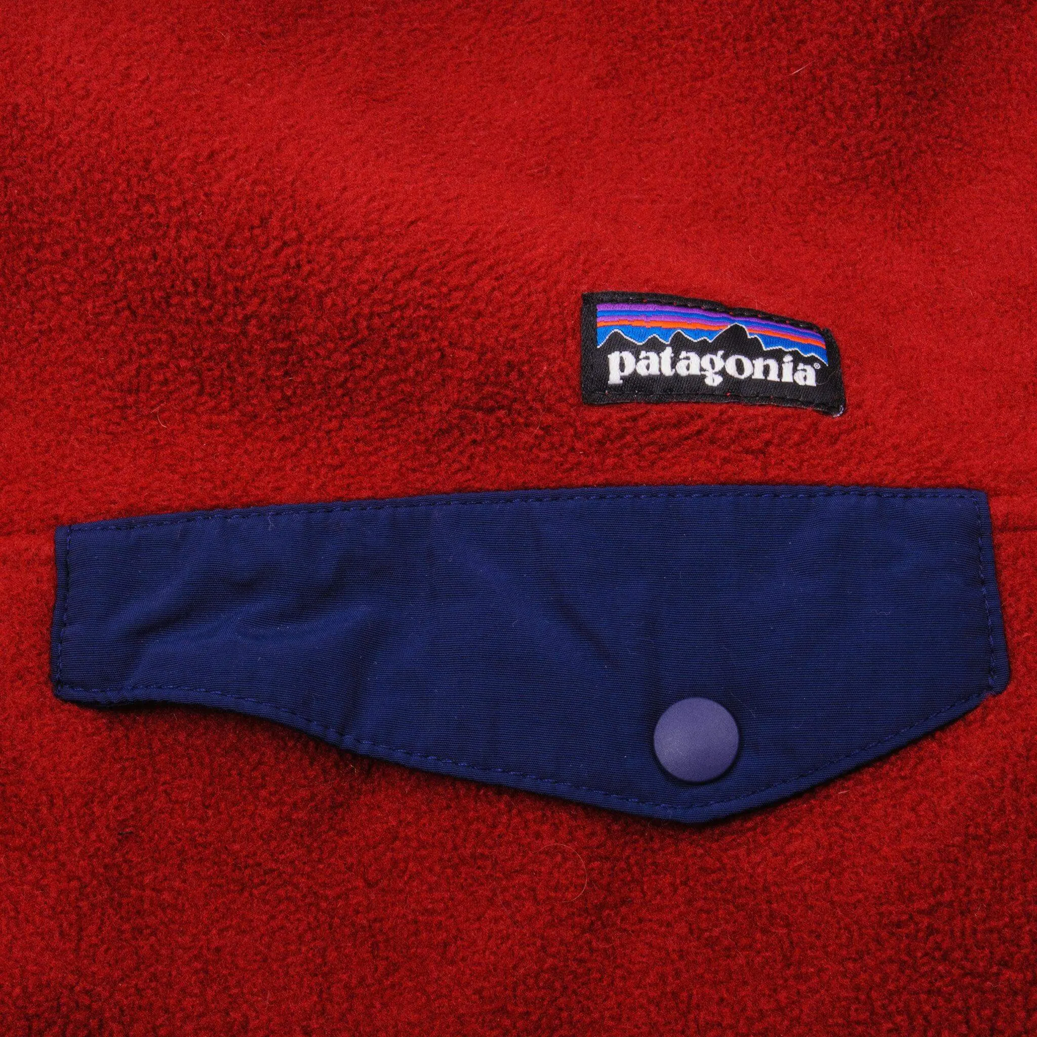 VINTAGE PATAGONIA SYNCHILLA SNAP T FLEECE PULLOVER SIZE XL