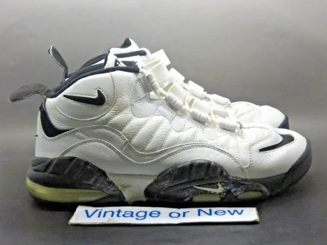 Vtg nike air max senation white black chris webber 2006 sz 9