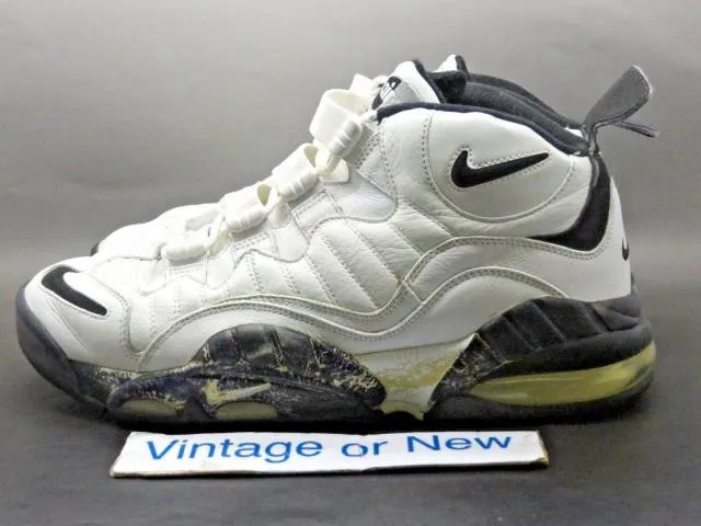 Vtg nike air max senation white black chris webber 2006 sz 9