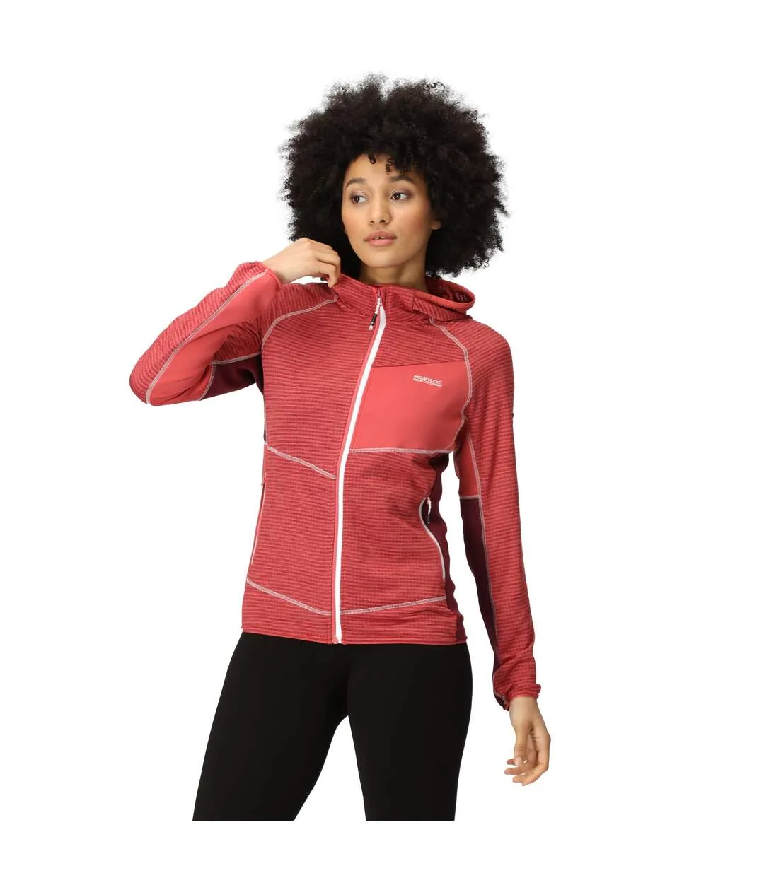 Womens/ladies attare ii marl jacket rumba red/mineral red Regatta