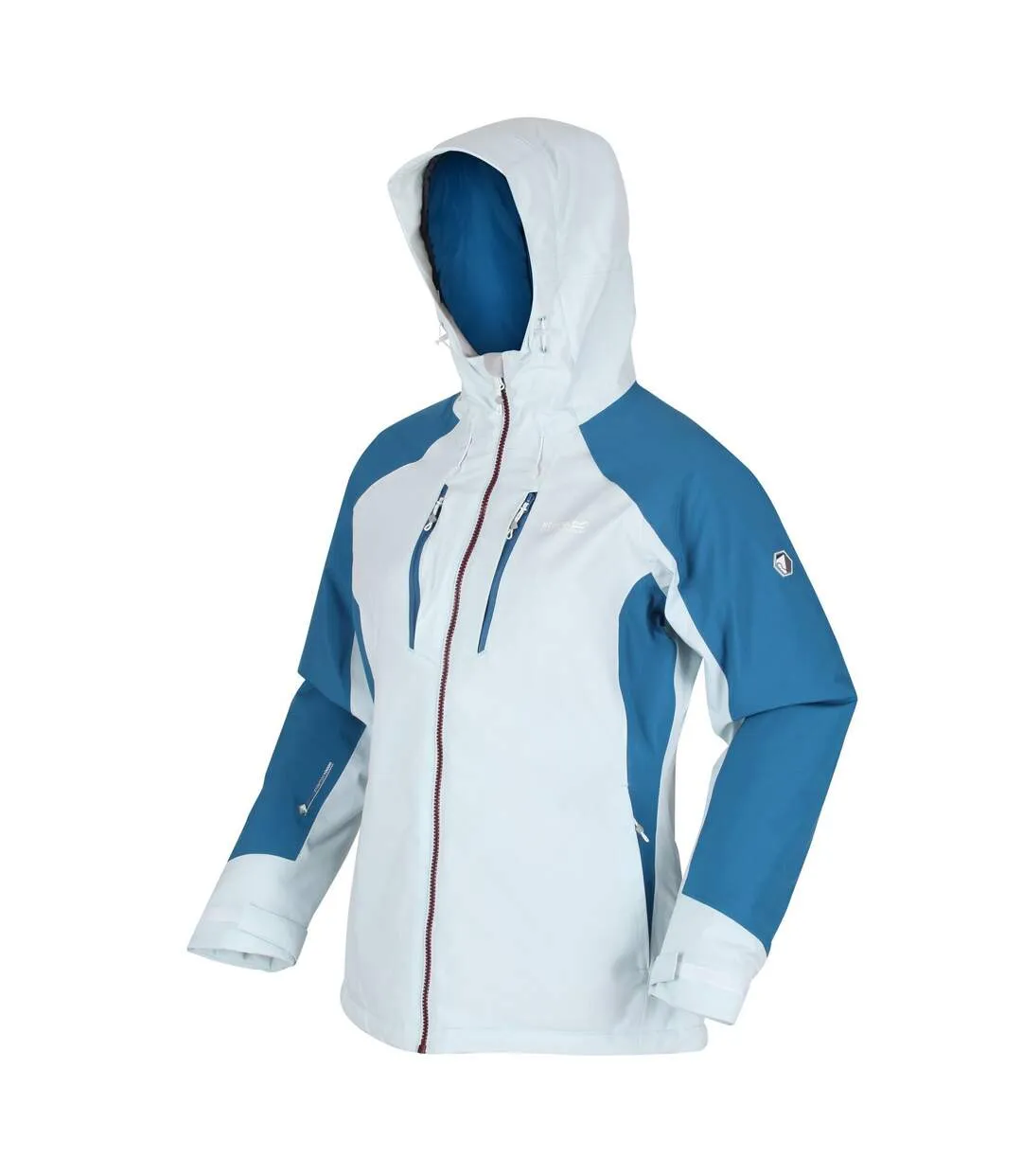 Womens/ladies highton stretch ii waterproof padded jacket ice blue/blue sapphire Regatta