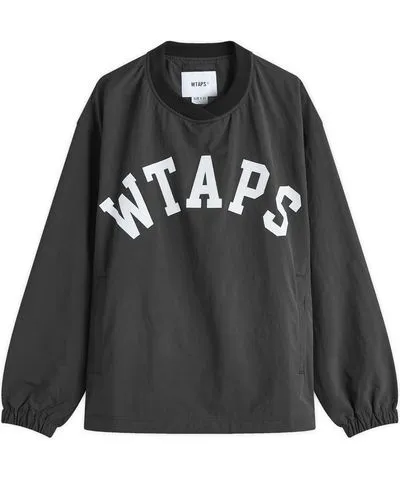 WTAPS Men's 03 Logo Applique Pullover Track Top