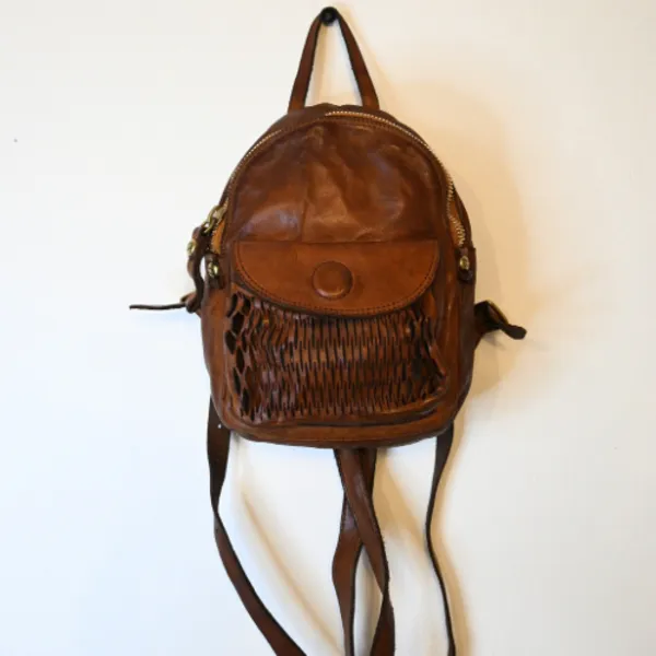 Zainetto Mini Backpack - Light Brown