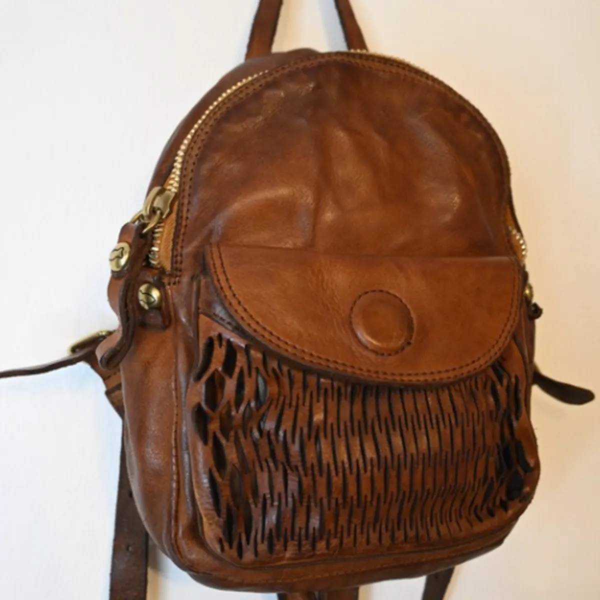 Zainetto Mini Backpack - Light Brown