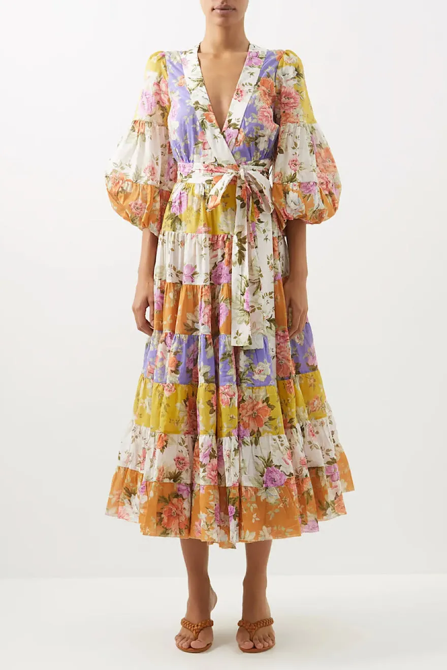 ----Zimmermann   ----Pattie Wrap Dress ---