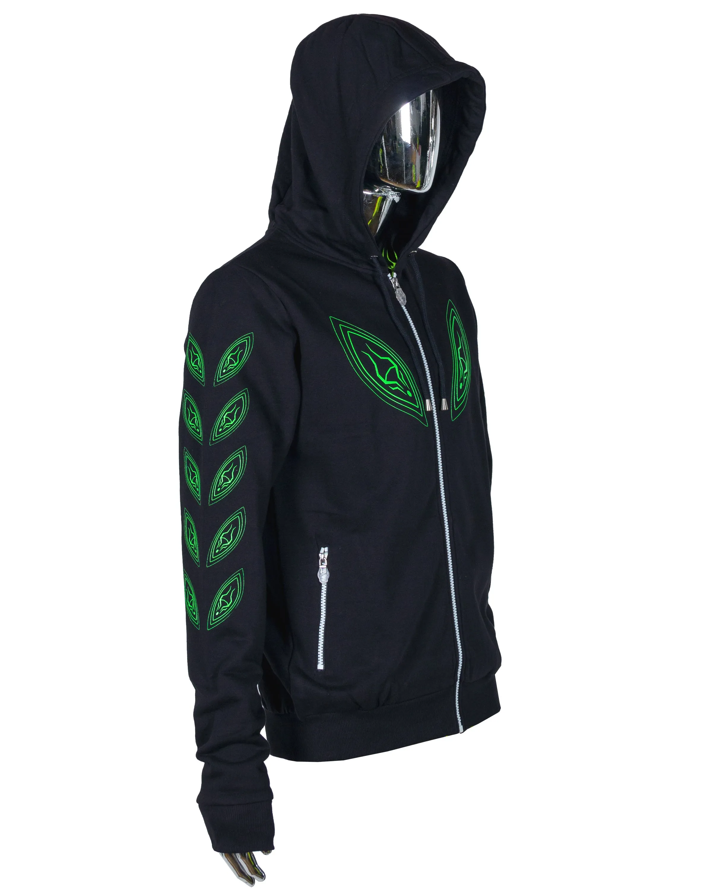 ZIP HOODIE ALIEN EYES