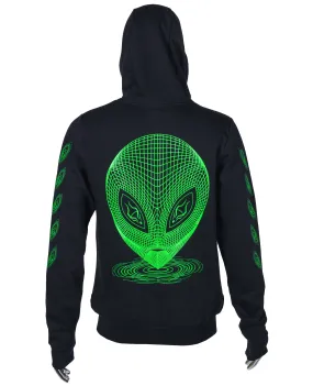 ZIP HOODIE ALIEN EYES