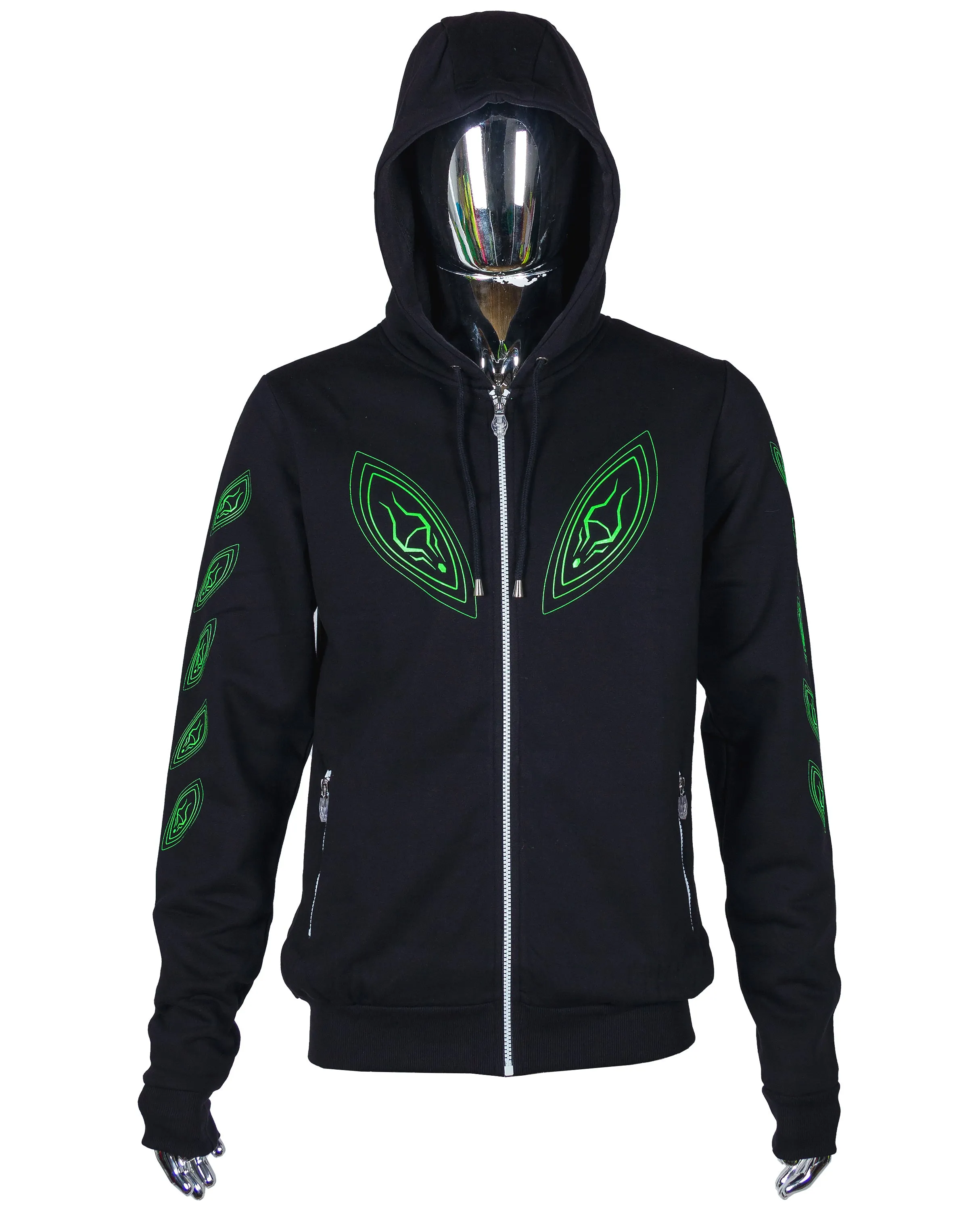 ZIP HOODIE ALIEN EYES