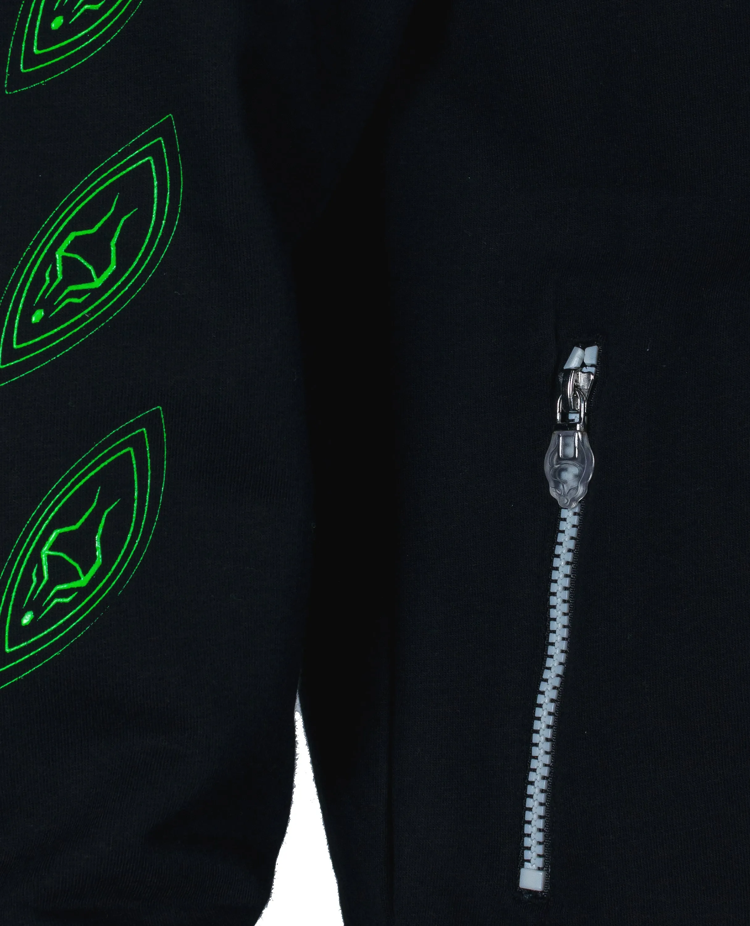 ZIP HOODIE ALIEN EYES